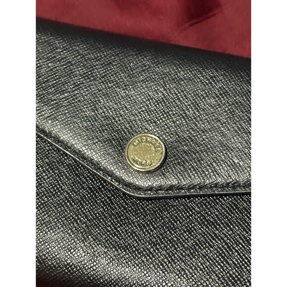 Michael Kors Saffiano Color Block Black Tri-Color Wallet Leather Fold Over - Picture 6 of 11